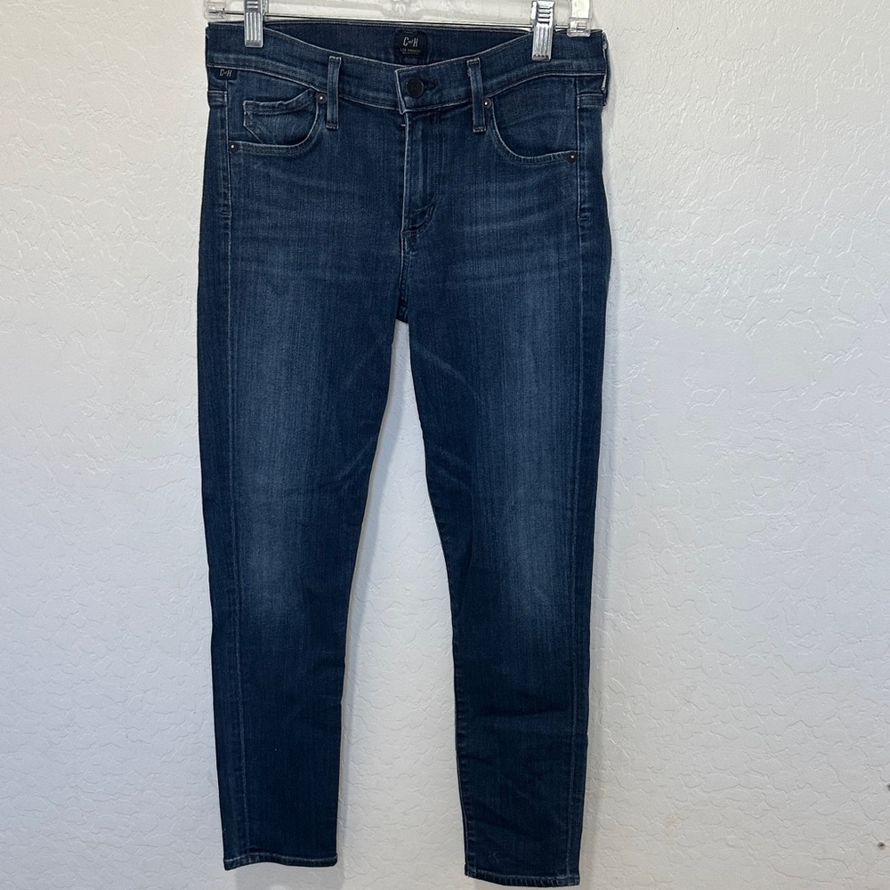 Citizens of Humanity Jeans Womens 28 Leg‎ Cotton Stretch straight skinny blue
